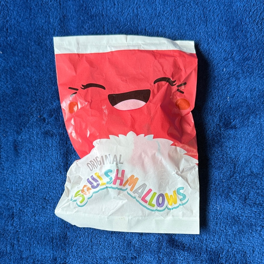 McDonald's mirren Red and White Squishmallow Packaging